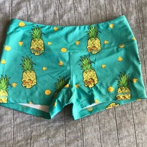 Hardcore Pineapple Feed me Fight me Shorts